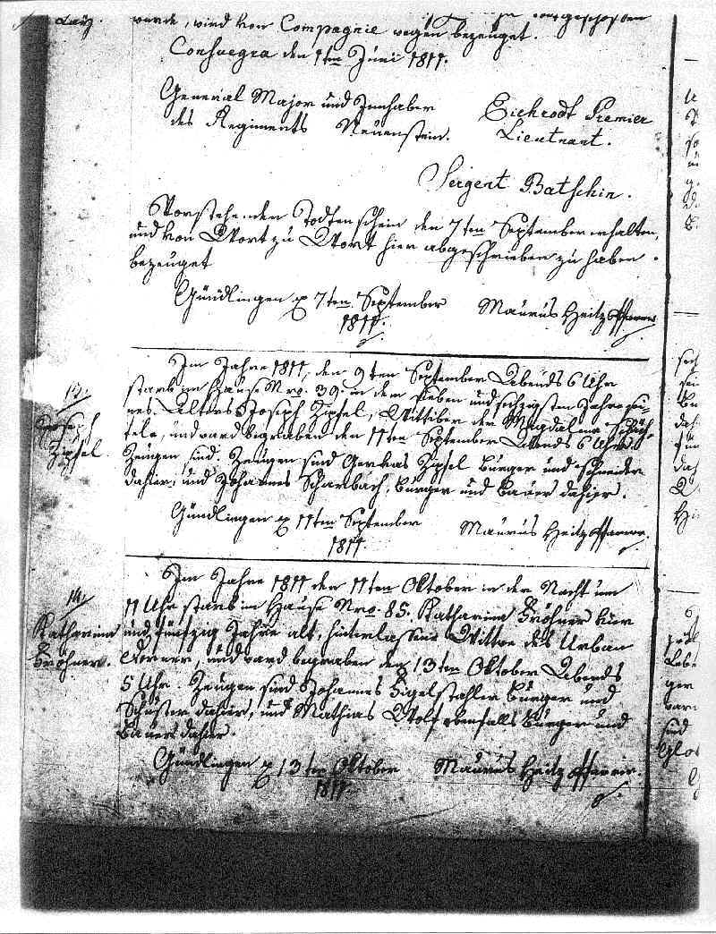 Joseph (1744) Zipfel Death Record